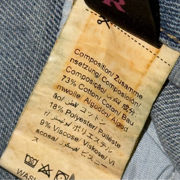 ROMWE Fairy Grung Flared Jeans Women’s XS 2 High Rise - Picture 12 of 12